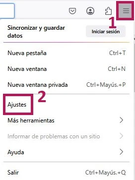 configuración