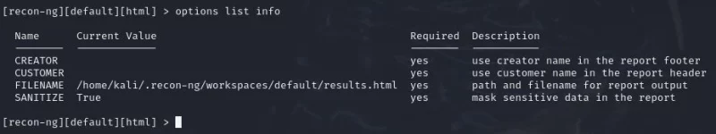 reporting/HTML